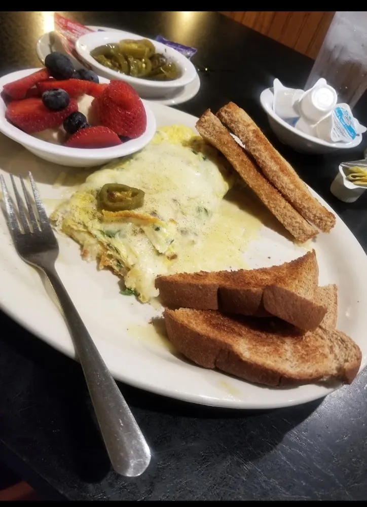 Napa Omelet Wheat Toast & Fresh Fruit